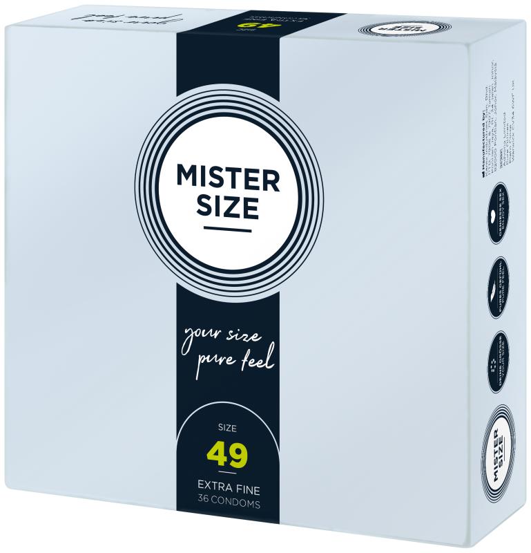 Mister.Size - 49 Mm Condoms 36 Pcs