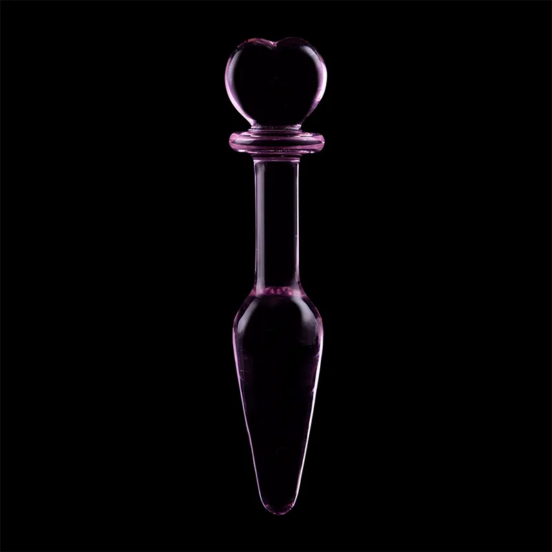 Nebula Series By Ibiza - Model 7 Anal Plug Borosilicate Glass 13.5 X 3 Cm Pink