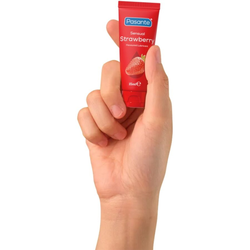 Pasante - pack assorted flavor lubricants 5 units x 15 ml 3