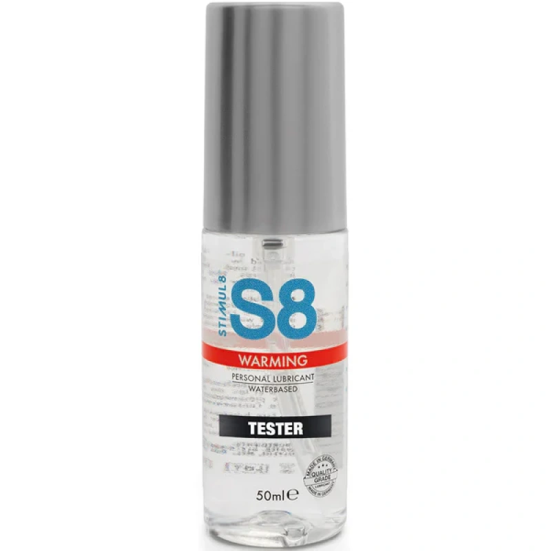 Stimul8 - s8 heat effect lubricant 50 ml - Tester, Lubrikant