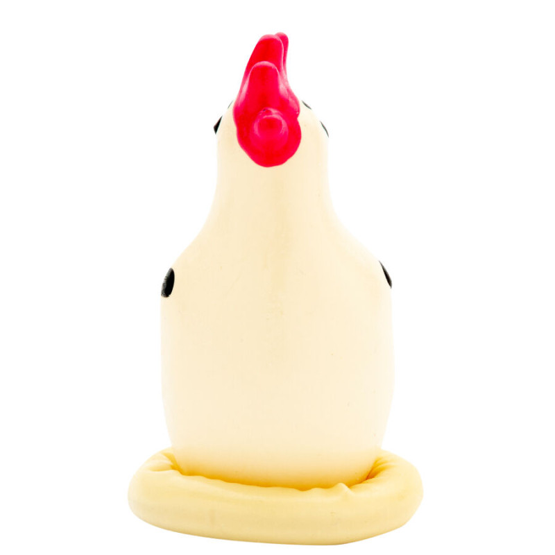 Condomerie - handpainted novelty condoms cocky rooster 3