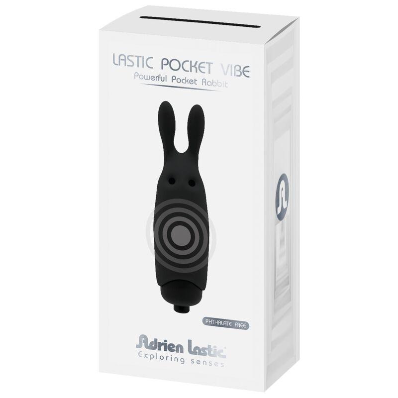 Adrien Lastic - Lastic Pocket Black Rabbit Vibrator