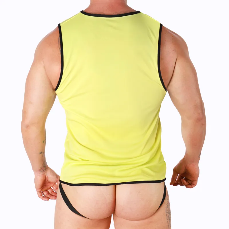Macho Yellow Shirt S/M 2