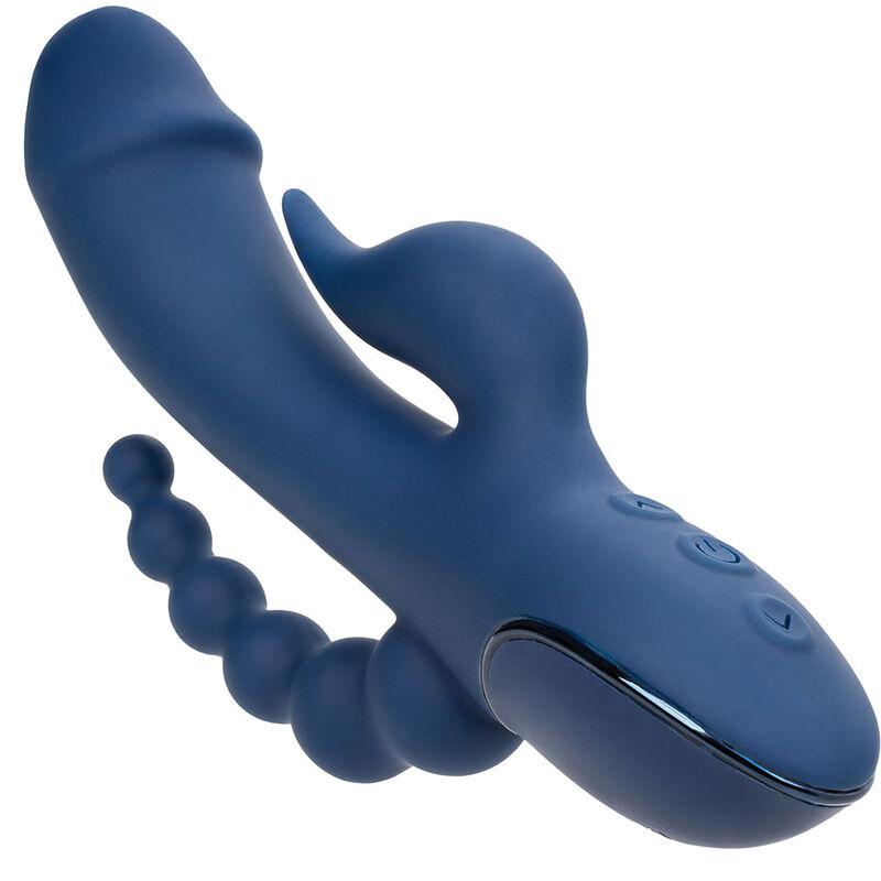 California Exotics - Vibrator Triple Orgasm Blue 4