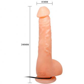 Bonny Realistic Vibrator Flesh 24 Cm