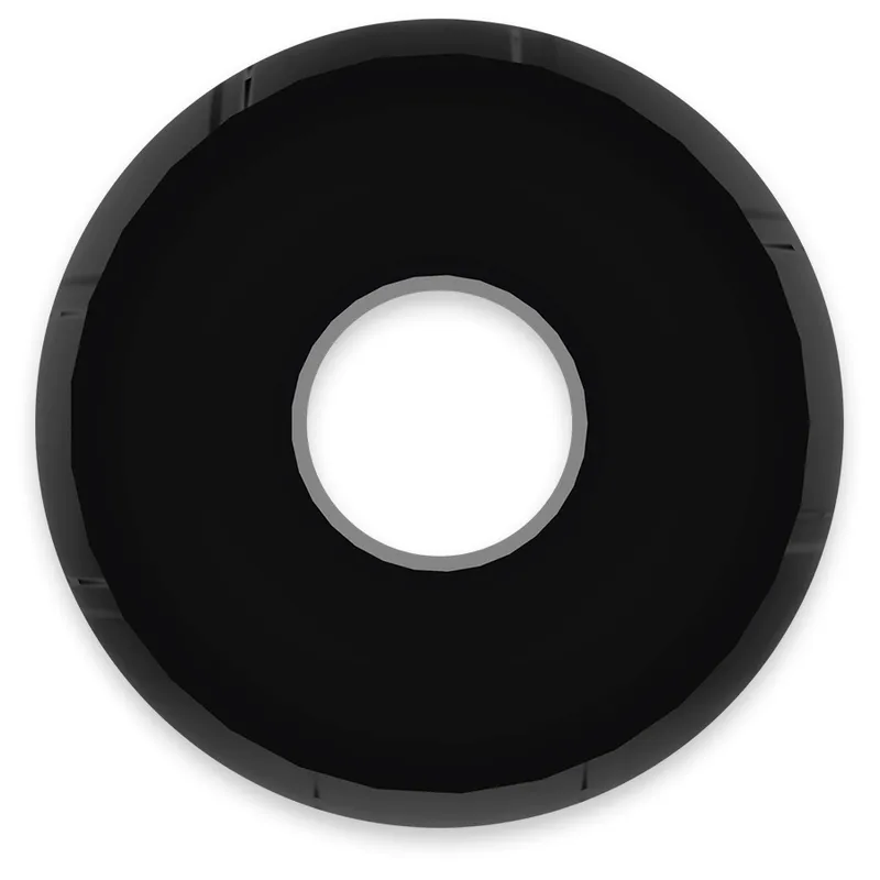 Powering Super Flexible Resistant Ring  5cm Pr11 Black