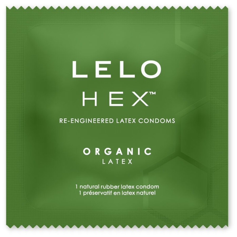 Lelo - hex organic condom box 36 units 1