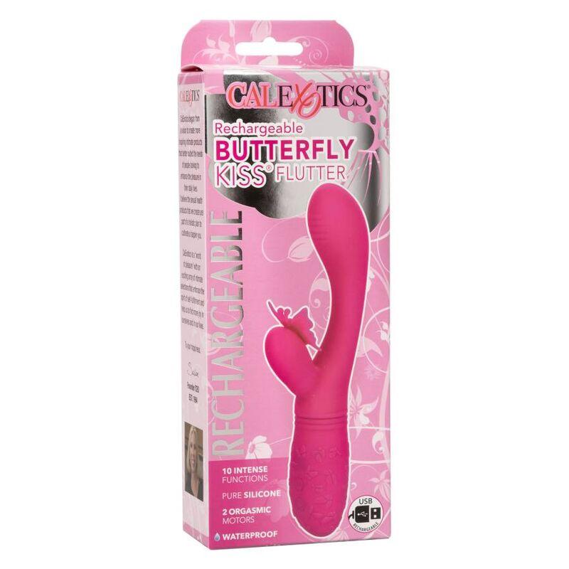 California Exotics Butterfly Kiss Flutter Pink 11