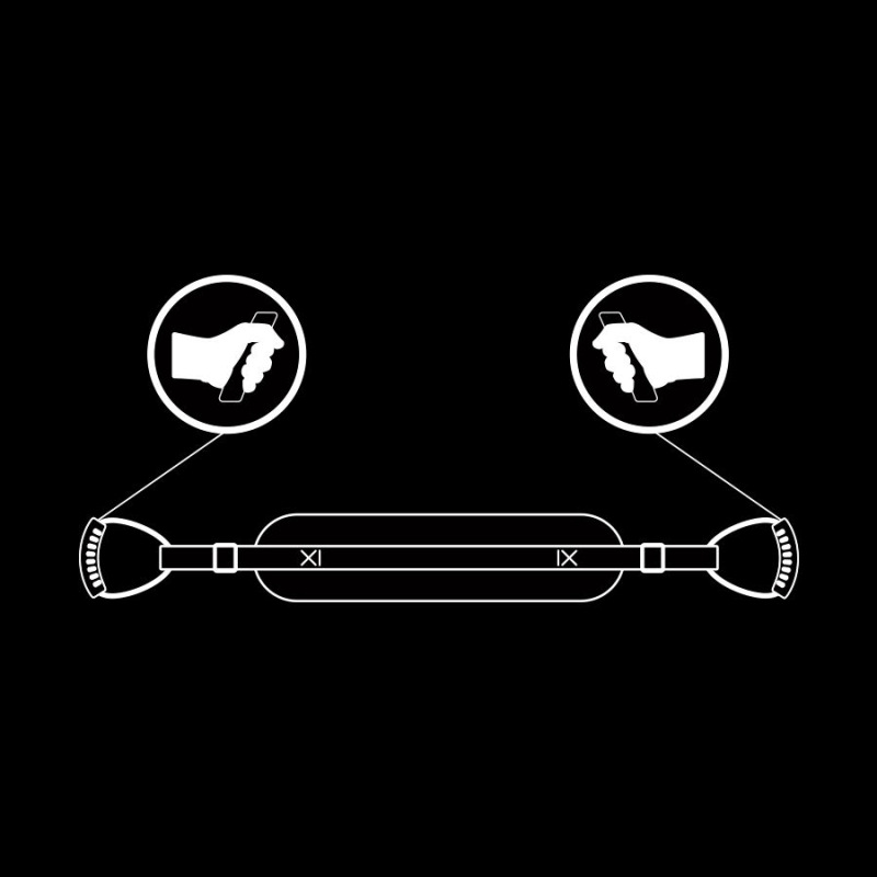 Fetish submissive - doggy style harness with noprene lining 2