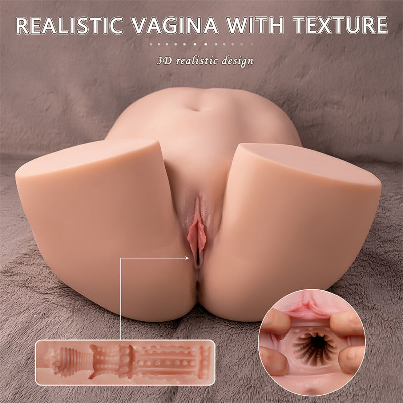 Xise - ethel thrusting realistic vagina masturbator with multi-position vibration 16