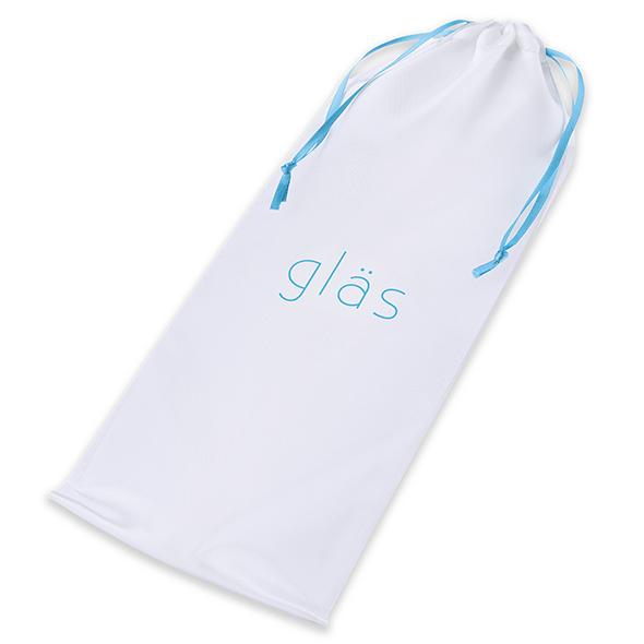Glas - Double Ended Glass Dildo With Anal Beads - Sklenené Dildo 11