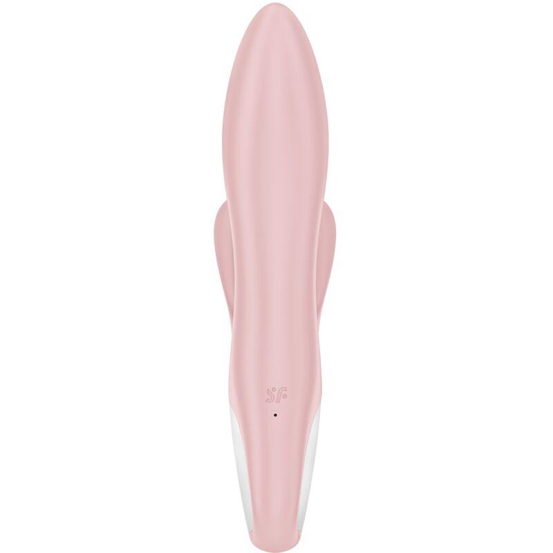 Satisfyer - air pump bunny 3 inflatable rabbit vibrator pink 4