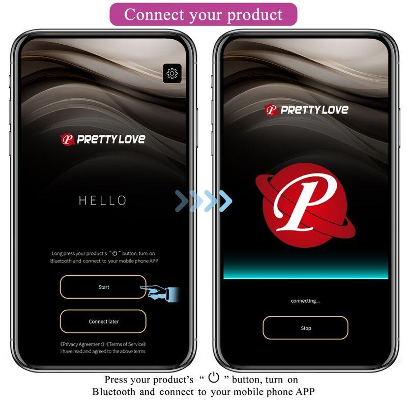 Pretty Love - Jayleen Vibrator App Remote Control Purple