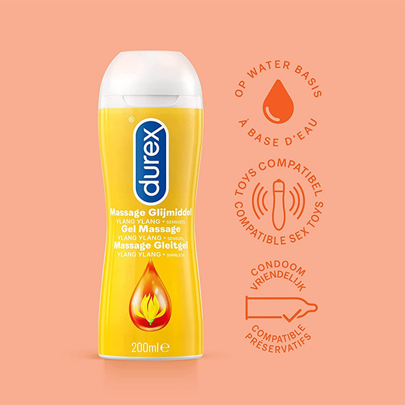 Durex - Play Massage 2 In 1 Sensual Ylang Ylang 200ml - Lubrikant 4
