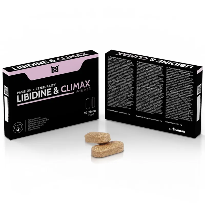 Blackbull By Spartan - Libidine & Climax Passion + Sensuality For Her 10 Tablets 1