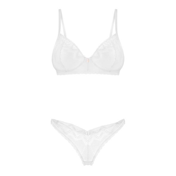 Obsessive - Alissium 2-Pcs Set White M/L