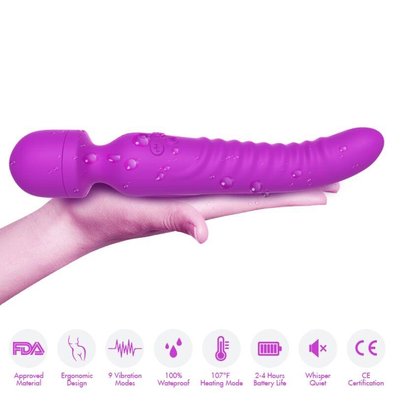 Armony - Mission Massager & Vibrator Heat Effect Purple 2