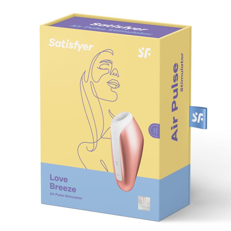 Satisfyer Love Breeze Air Pulse Stimulator Copper - Stimulátor Klitorisu