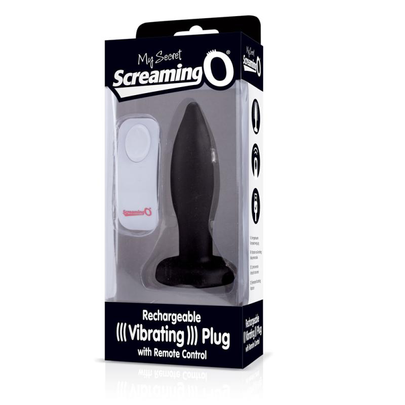 The Screaming O - Vibrating Plug Black 3