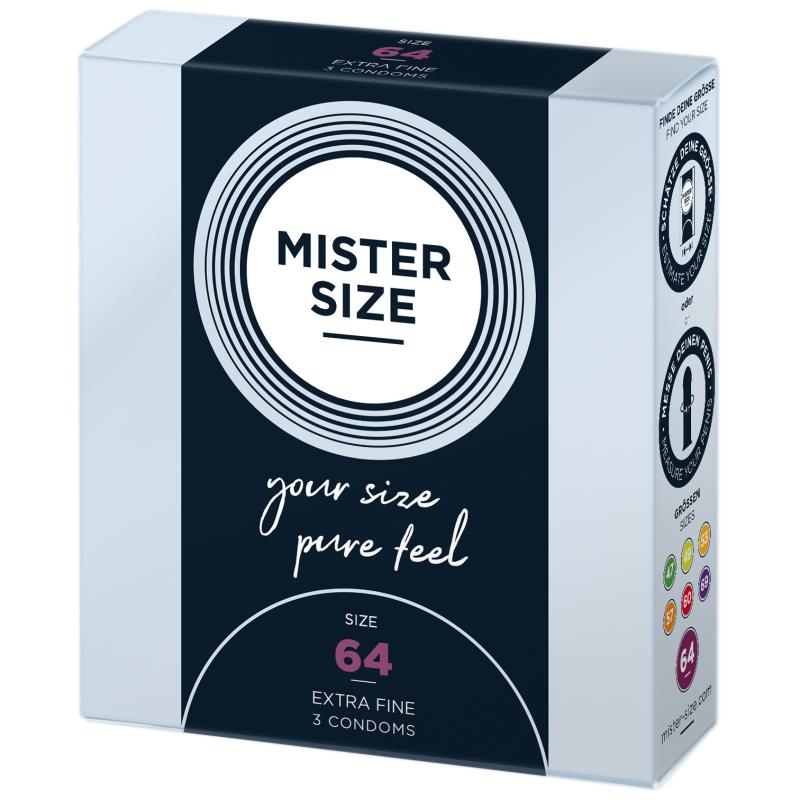 Mister.Size - 64 Mm Condoms 3 Pcs