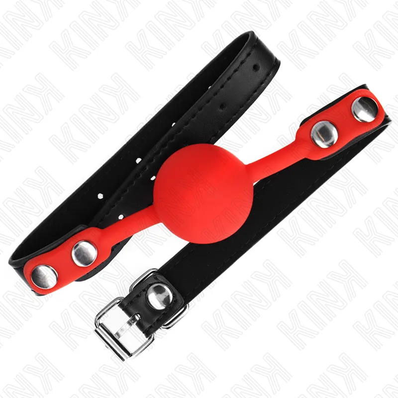 Kink - Red Silicone Ball 4 Cm Gag 60 X 2 Cm 1