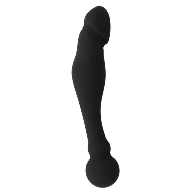 Black&Silver - Karl G-Spot Stimulating Dildo 18 Cm 2