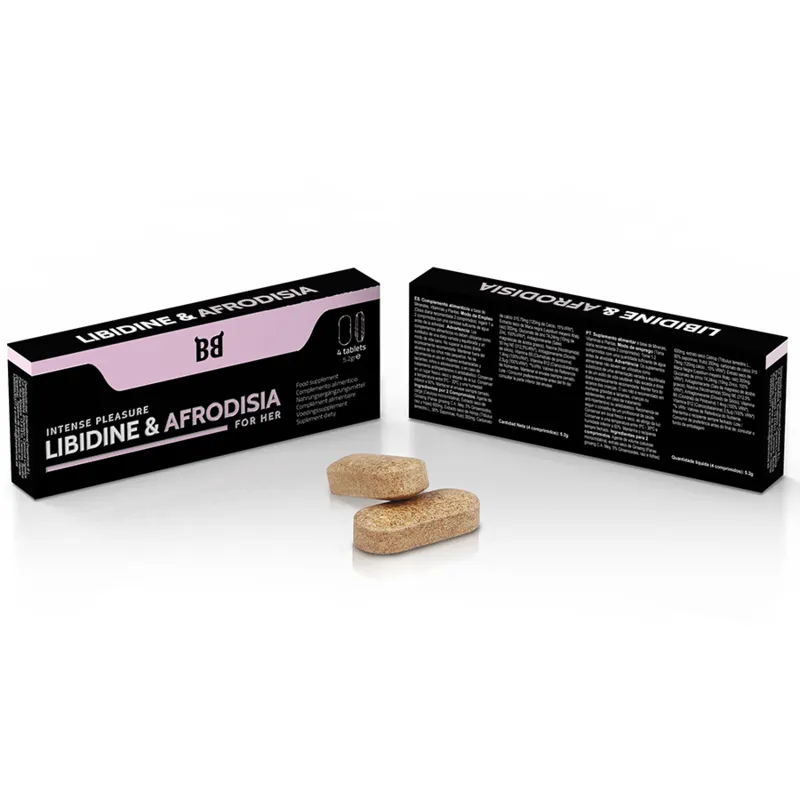 Blackbull By Spartan - Libidine & Afrodisia Intense Pleasure For Her 4 Tablets 1