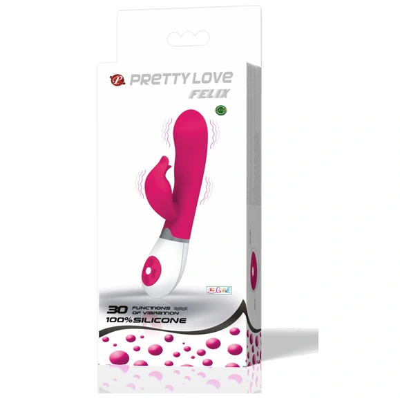 Pretty love - flirtation vibrator with felix stimulator