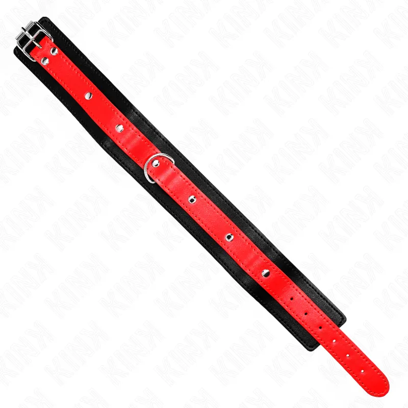 Kink - Necklace With Red Strap 65 Cm Ajustable 36-43 Cm X 5 Cm