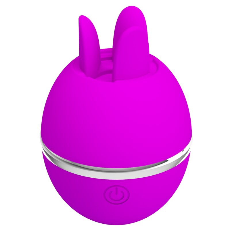 Pretty love - gemini ball purple round silicone vibrator 3