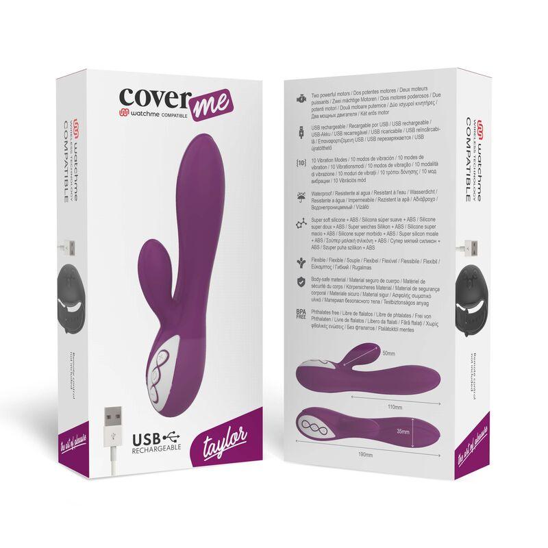 Coverme Taylor Vibrator Rechargeable 10 Speed Waterproof 5