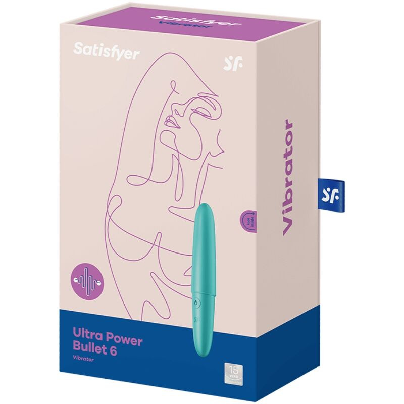 Satisfyer - ultra power bullet 6 turquoise 2