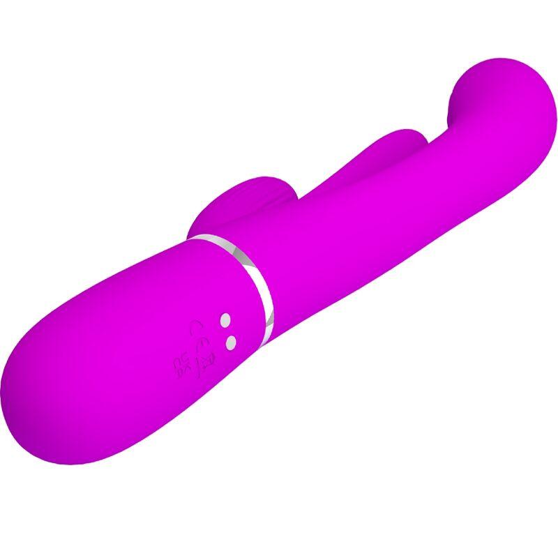 Pretty love - shania triple rabbit vibrator multifunction pink 3