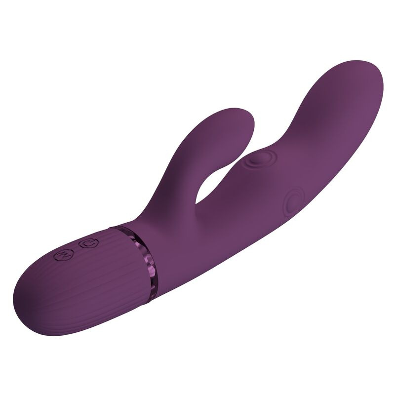 Pretty love - zach rechargeable thrusting rabbit vibrator 5+5 functions 5