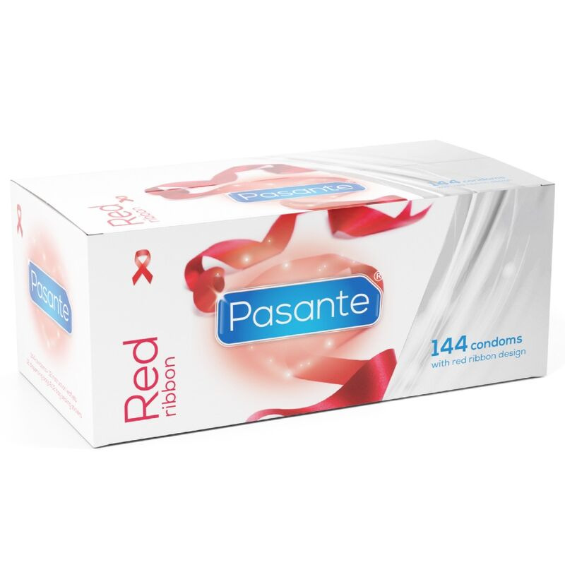 Pasante - kondómy red ribbon 144 ks 2