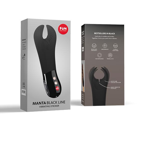 Fun Factory - Manta Masturbator Black 3