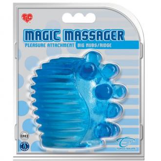 Tlc Magic Massager Pleasure Attachment, Big Nubs / Ridge