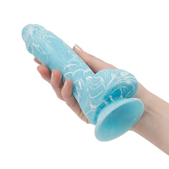 Addiction - Luke 7.5 Inch Blue Glow In The Dark 8