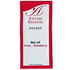 Extase Sensual - Strawberry Stimulating Oil 10 Ml