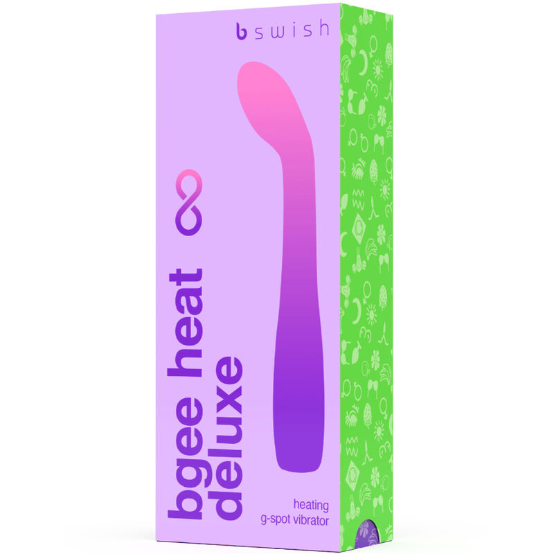 B swish - bgee heat infinite deluxe rechargeable vibrator lavender silicone 3
