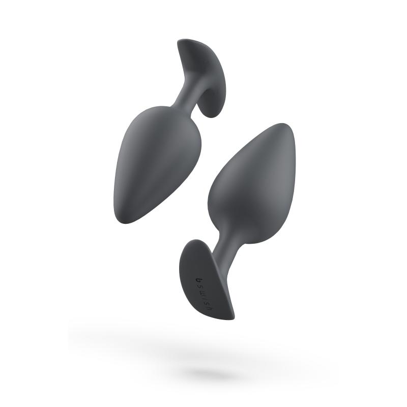 B Swish - Bfilled Basic Plus Prostate Plug Slate 2