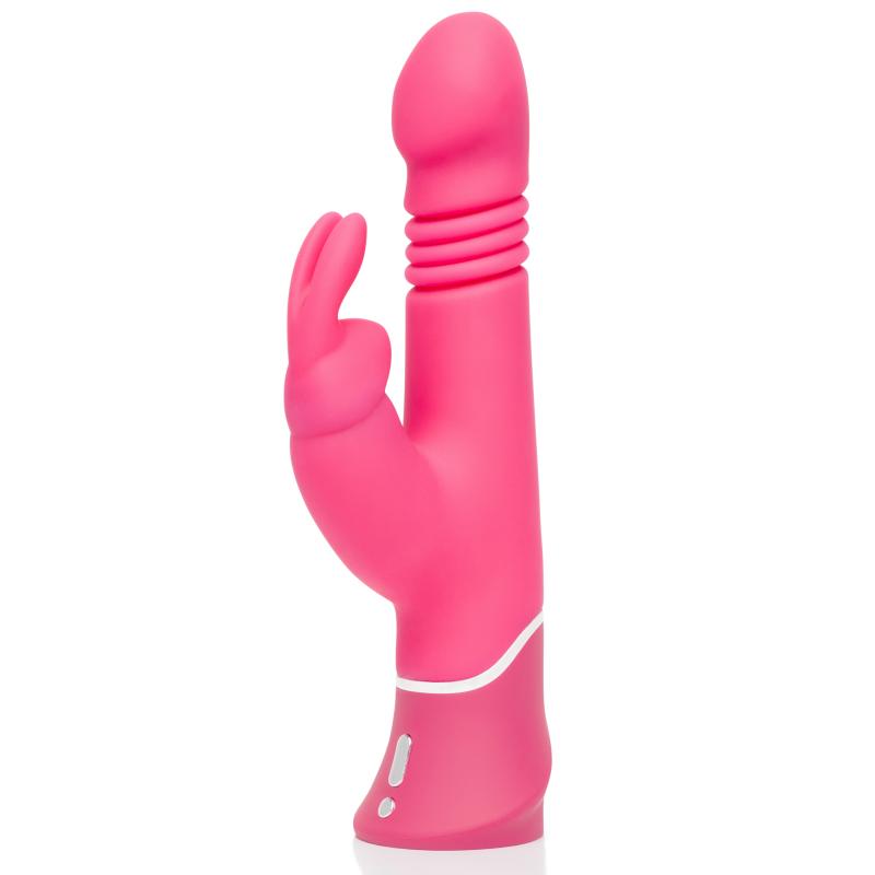 Happy Rabbit - Thrusting Realistic Vibrator Pink 2