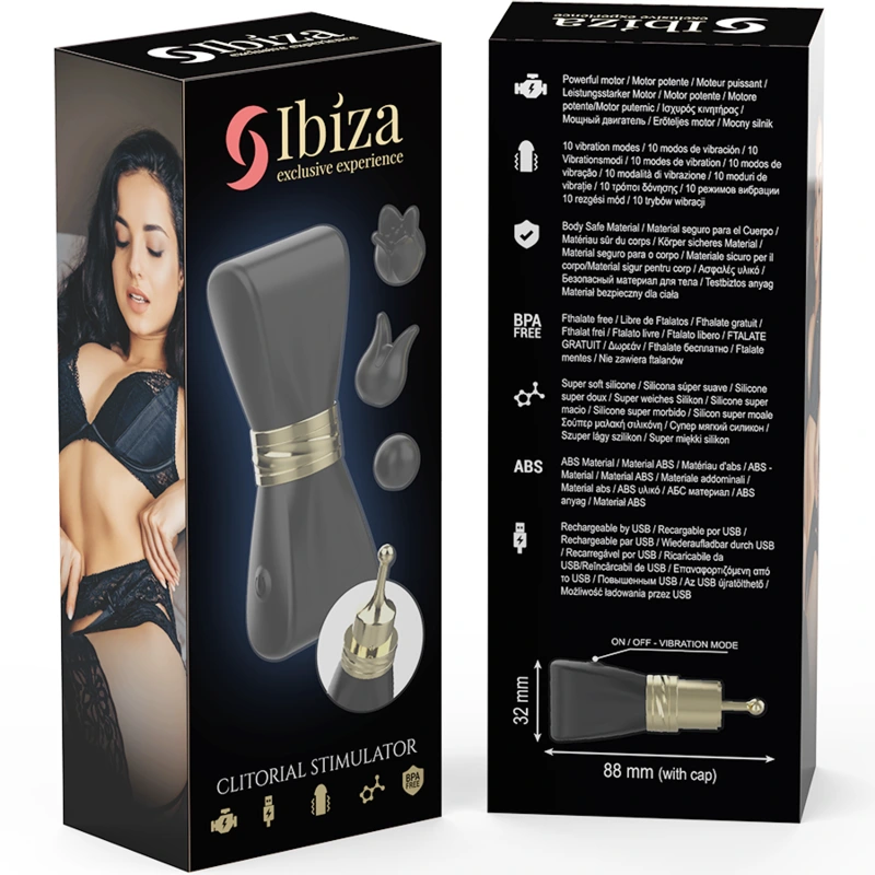 Ibiza - clit stimulator 3 heads bow 5