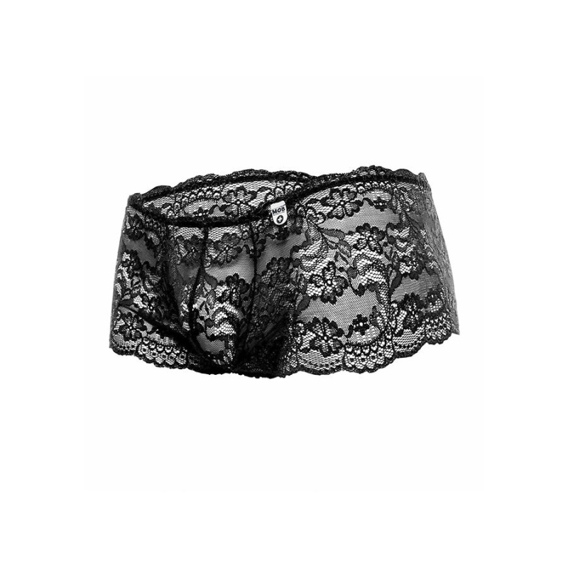Mob - black lace boxer size l/xl 4