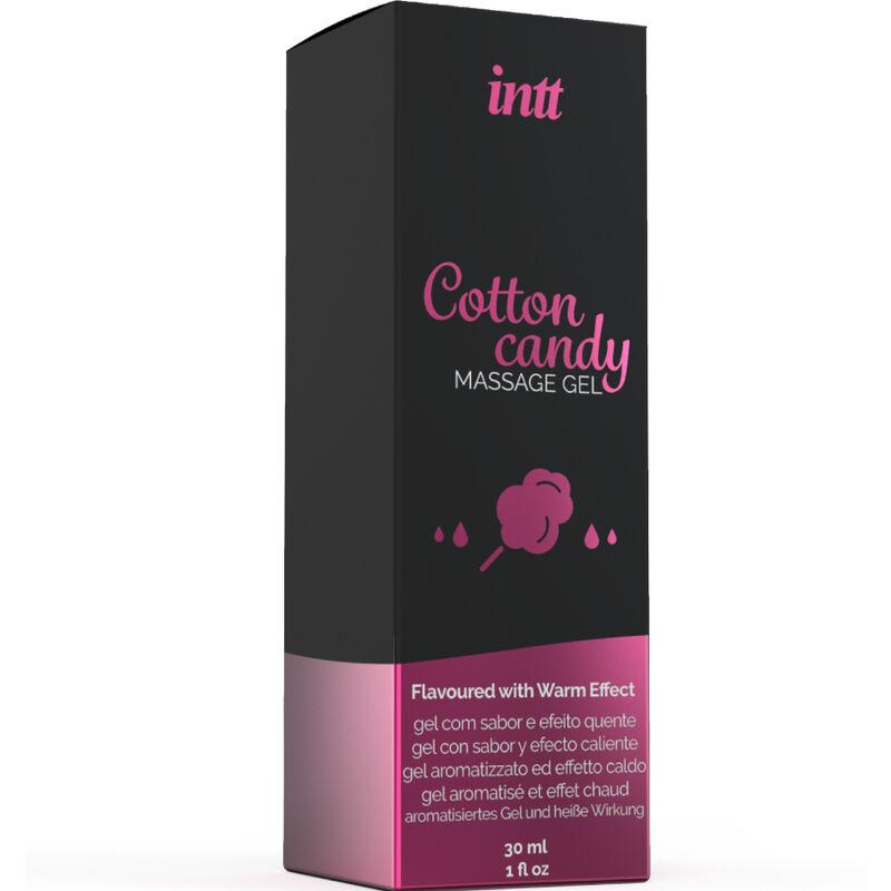Intt - Massage Gel With Cotton Candy Flavor And Heating Effect 2