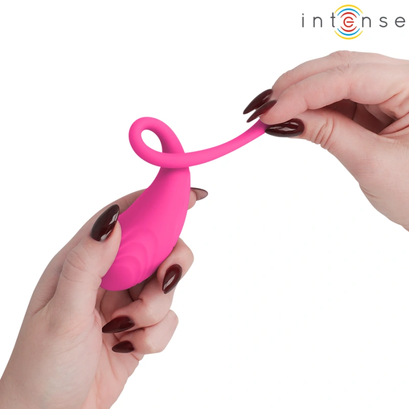 Intense - olivia pink vibrating egg with remote control 5