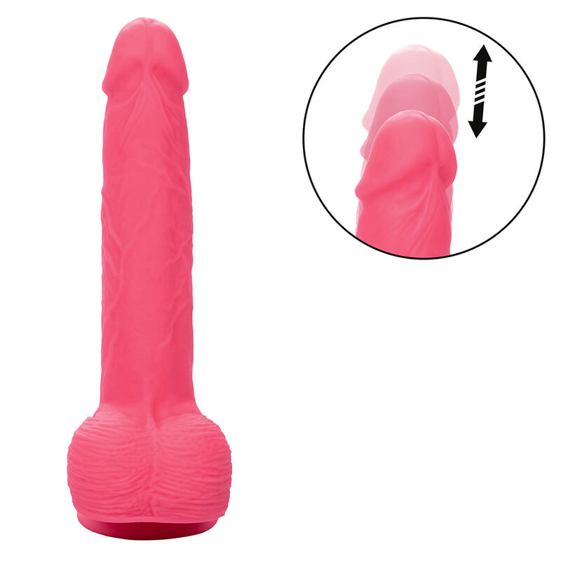 Calexotics - studs realistic vibrator 10 vibrations pink 5