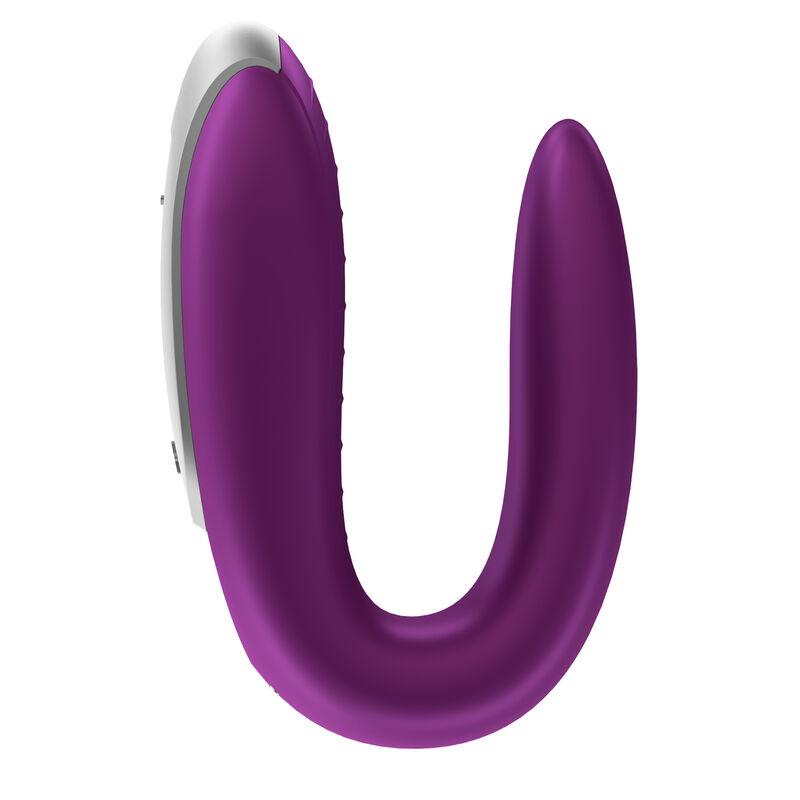 Satisfyer Double Fun Partner Purple Vibrator - Pre Páry 7
