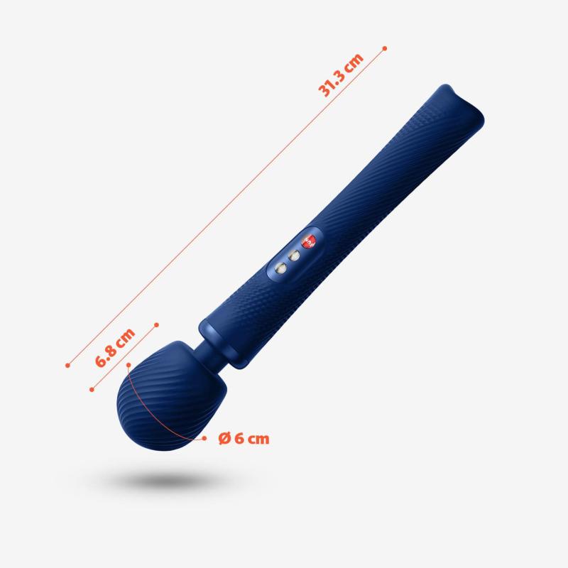 Fun Factory - Vim Weighted Rumble Wand Midnight Blue 9