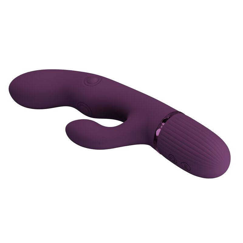 Pretty love - zach rechargeable thrusting rabbit vibrator 5+5 functions 6